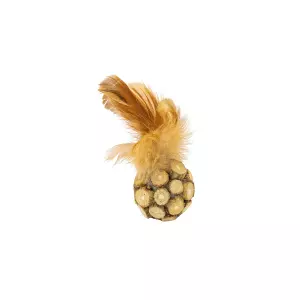Míček MATATABI s peřím o 5 cm, HipHop Cat