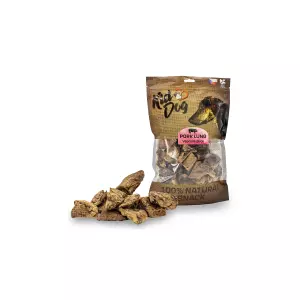 KIDDOG 100% Natural Snack, vepřové  plíce 4 - 6 cm / 200 g