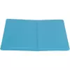 Chladící podložka design Palmový list, 40 x 30 cm, světlemodrá