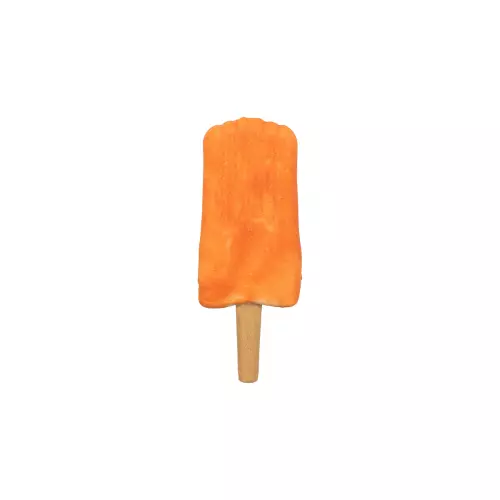 Ice Pop, nanuk s kuřecími prsy a dýní [70], 50 g, oranžová