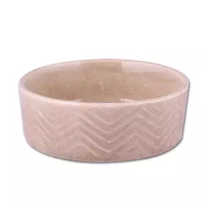 Keramická miska Zig Zag 12cm písková 0,34l