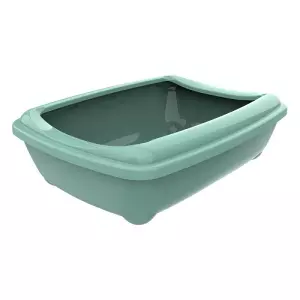 Moderna WC Arist-O-Cat s okrajem, zelená, 42 cm