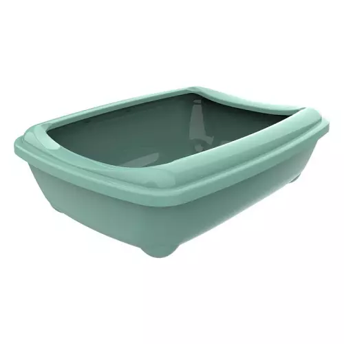 Moderna WC Arist-O-Cat s okrajem, zelená, 42 cm
