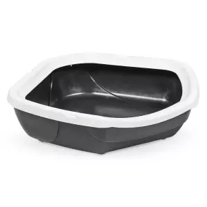 WC Mega Corner otevřený, 52 x 59,5 x 14 cm