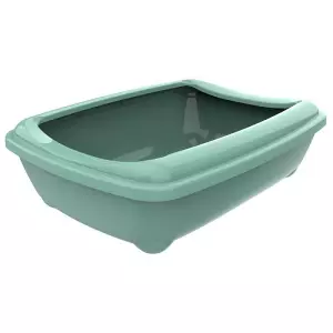 Moderna WC Arist-O-Cat s okrajem, zelená, 50 cm