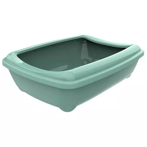 Moderna WC Arist-O-Cat s okrajem, zelená, 50 cm