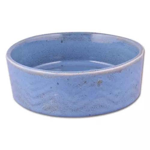 Keramická miska Zig Zag 18cm modrá 1,2l