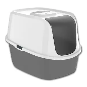 Kryté WC Just Eazy, šedá