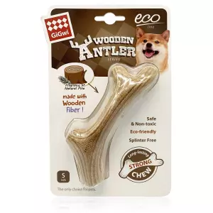 GiGwi Žvýkací parůžky (Wooden Antler), S
