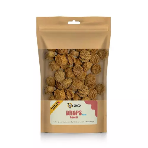 DINGO drops hovězí bezlepkové, 250g