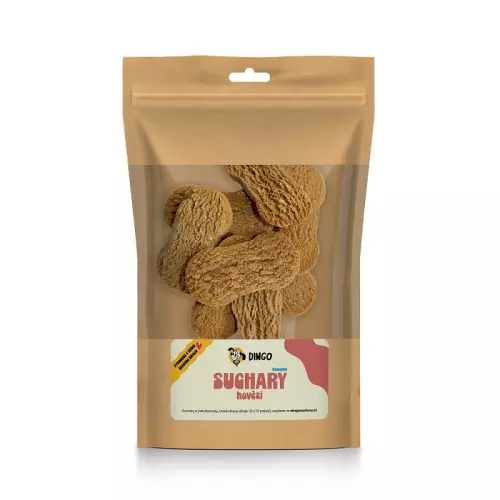 DINGO suchary hovězí bezlepkové, 250g