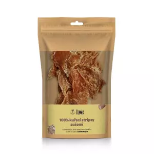 Čumák 100% kuřecí stripsy, sušené (50 g)