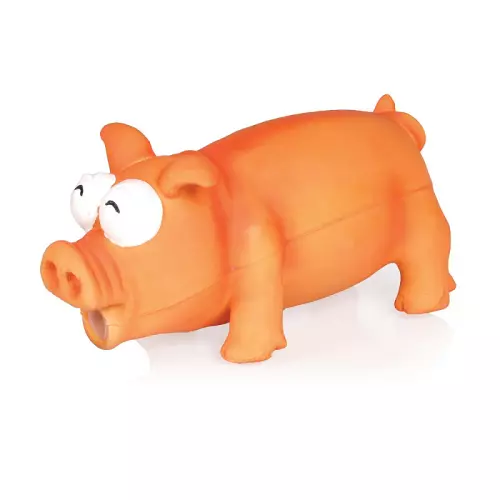 Prasátko oranžové, 19cm