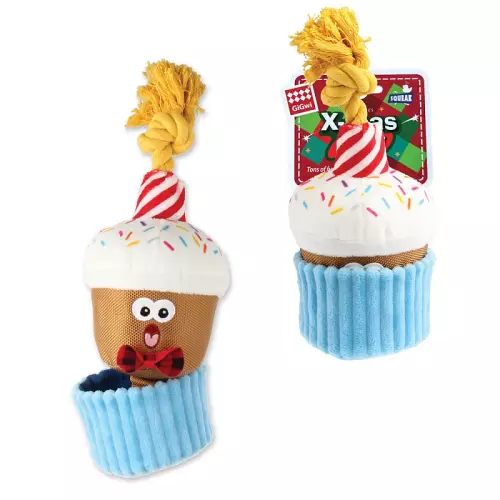 GiGwi vánoční muffin & pamlskovník, 29 cm