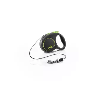 Flexi Black Design XS lanko 3m/8kg zelená