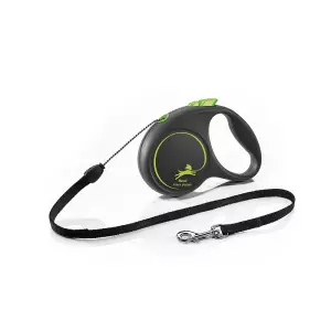 Flexi Black Design S lanko 5m/12kg zelená