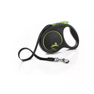 Flexi Black Design M pásek 5m/25kg zelená