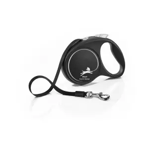 Flexi Black Design M pásek 5m/25kg černá
