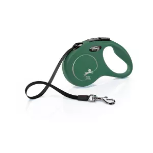 Flexi Classic S pásek 5m/15kg olivová