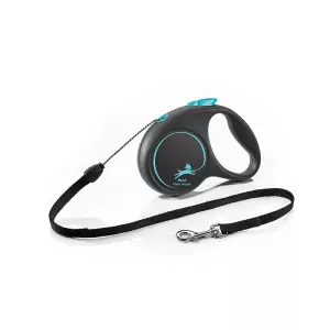 Flexi Black Design S lanko 5m/12kg modrá
