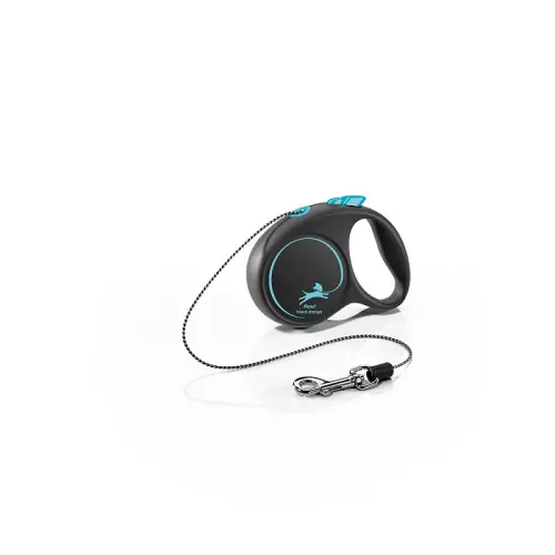 Flexi Black Design XS lanko 3m/8kg modrá