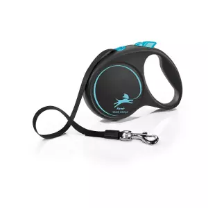 Flexi Black Design L pásek 5m/50kg modrá